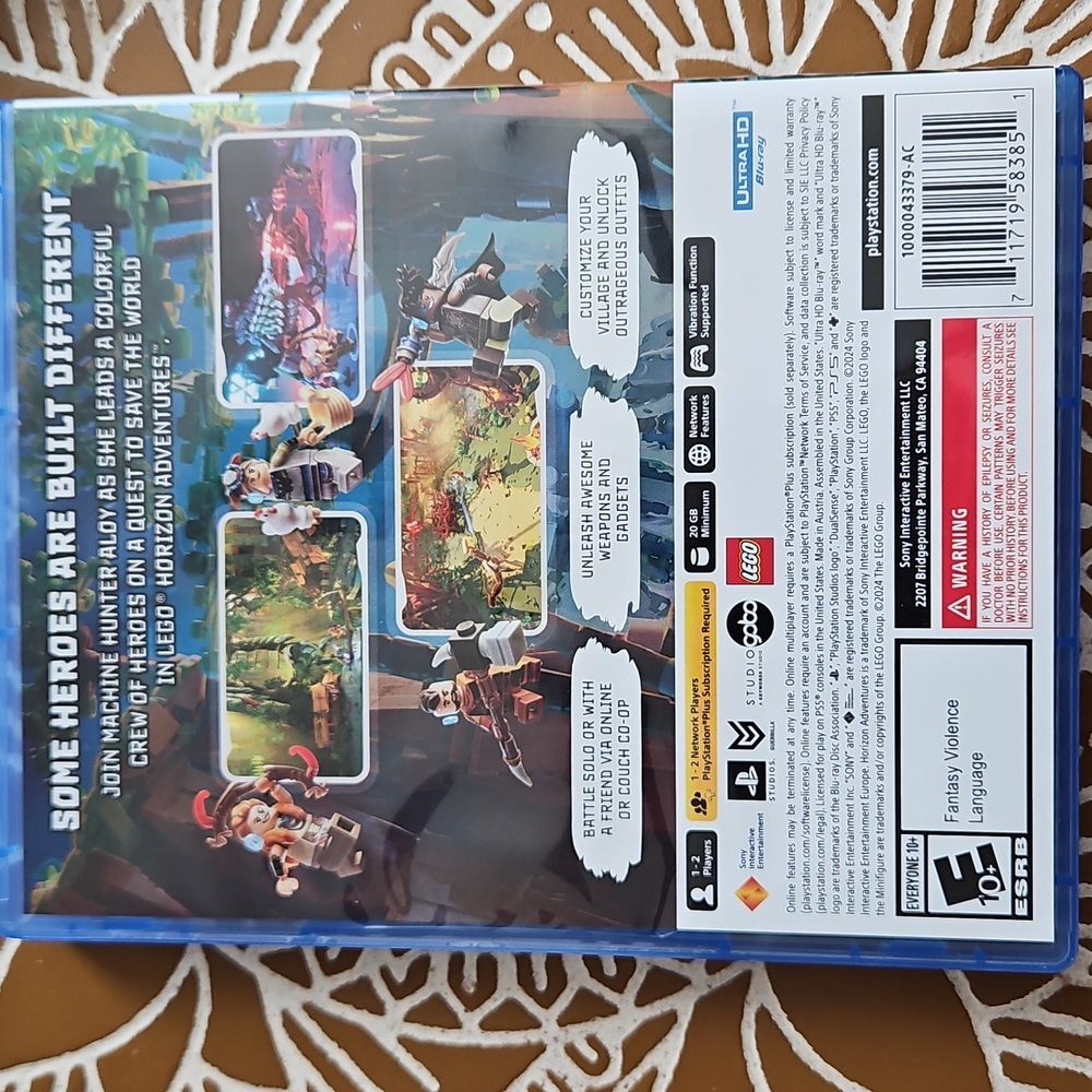 *LAST CHANCE!* PS5 Lego Horizon Adventures Video Game - Picture 2 of 5